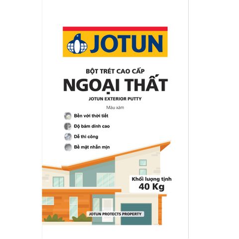  Bột trét tường ngoại thất Jotun Putty 