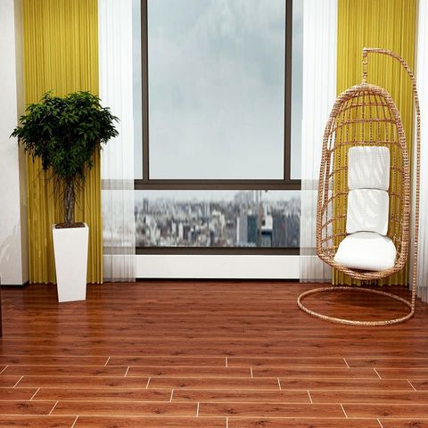  Gạch ốp lát giả gỗ nâu đỏ KC DVZD - 15x80 