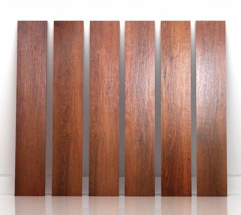  Gạch ốp lát giả gỗ nâu đỏ KC DVZD - 15x80 