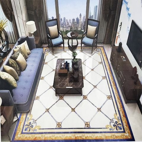  Gạch thảm vô cực vi tinh khắc kim nhập khẩu  KPT811 