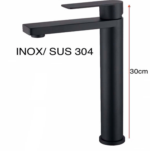 Vòi lavabo nóng lạnh inox 304 sơn tĩnh điện KS - 3217DP