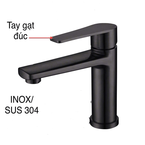 Vòi lavabo lạnh inox 304 sơn tĩnh điện KS - 3219P