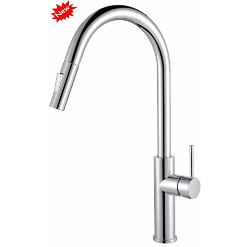 Vòi rửa chén lạnh dây rút KS5319L