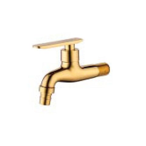  Vòi hồ đồng thau mạ vàng Titanium KS - 0106KV 