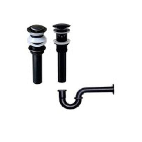  Xả nhấn lavabo đồng thau mạ crome KS - 0202D 