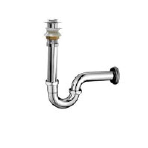  Xả nhấn hoặc xả lật lavabo đồng thau mạ crome KS - 0203 