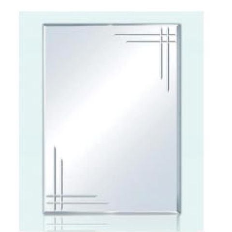  Gương soi hình chữ nhật có họa tiết KS-086A 