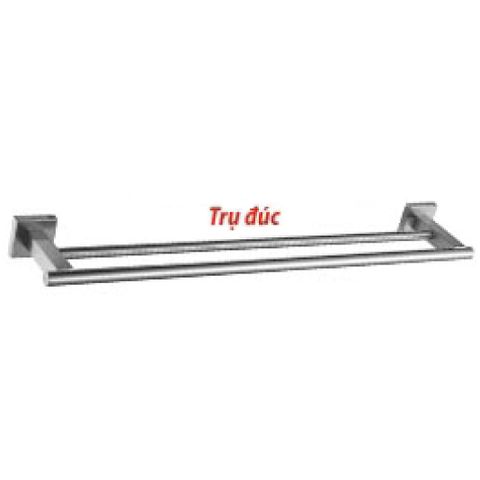 Thanh treo khăn đôi loại dẹp (trụ đúc) KS - 14 