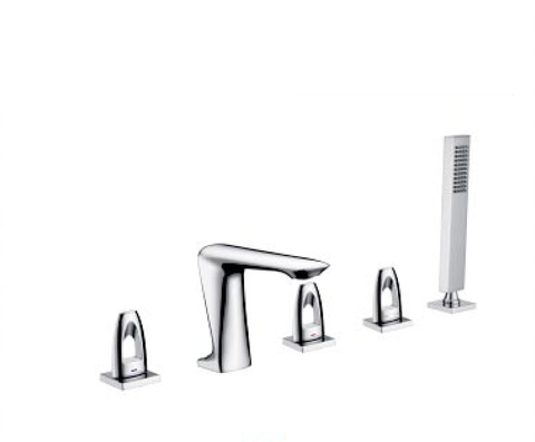  Bộ sen tắm bồn nóng lạnh đồng thau mạ crome KS - 2056A 