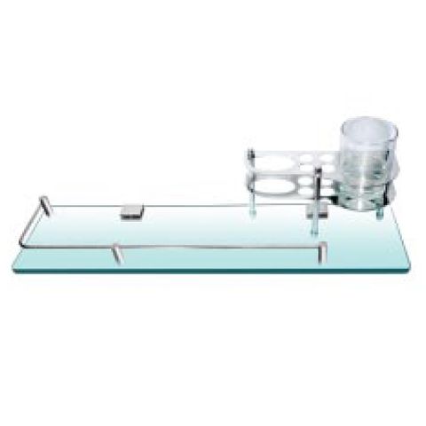  Kệ kiếng có kệ bàn chải KS - 40K 