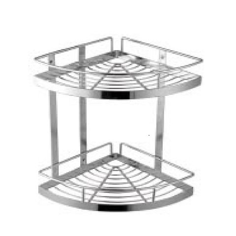  Kệ góc 2 tầng inox 304 KS - 44 