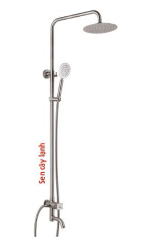  Sen tắm đứng lạnh inox 304 KS - 5008L 