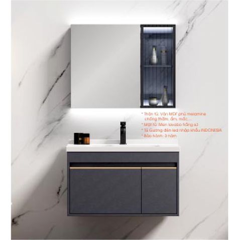  Tủ lavabo treo gương led KS-6901 