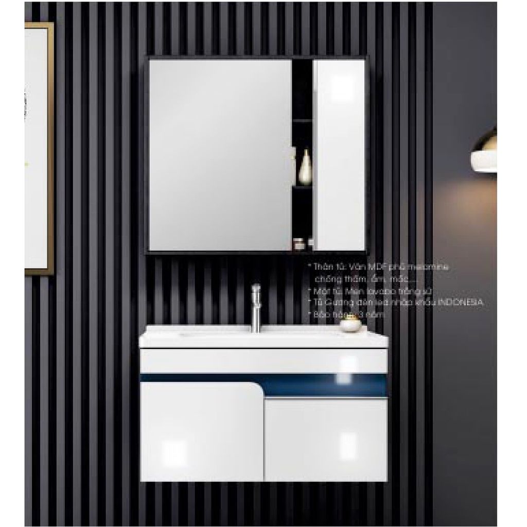 Tủ lavabo gương treo KS-6903