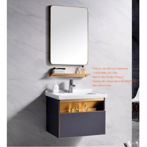  Tủ lavabo treo gương led KS-6904 