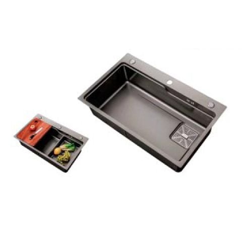  Chậu rửa chén 1 hộc inox 304 KS-7546G 