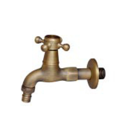  Vòi hồ tay vặn đồng thau giả cổ KS - 8401H 