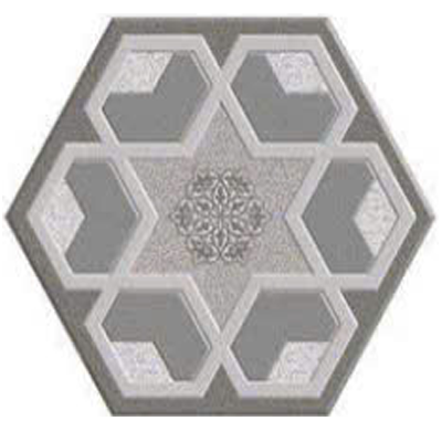  Gạch lát nền sân vườn hoa văn lục giác KT-HMZG 