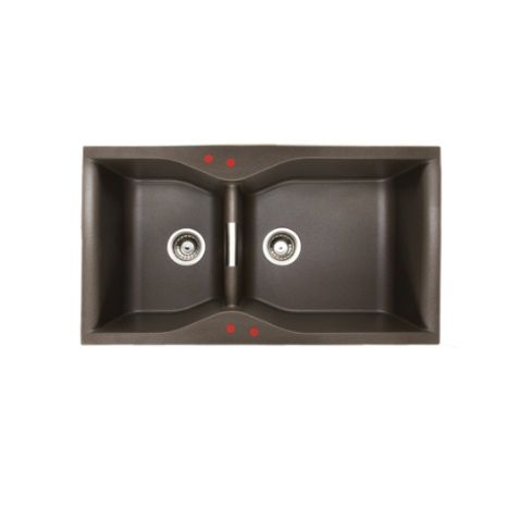  Chậu rửa chén 2 hộc đá Granite LAC2 