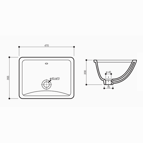  Lavabo âm bàn LB02 