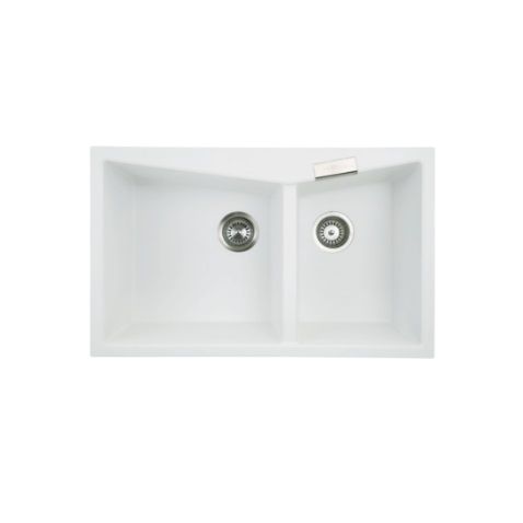  Chậu rửa chén đá 2 hộc Granite LMC5 