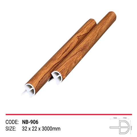  Nẹp bậc cầu thang NB-906 32x22x3000mm 