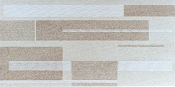 Gạch ốp tường đá mờ vân đá vàng điểm hoa văn M-GNDZV - 30x60
