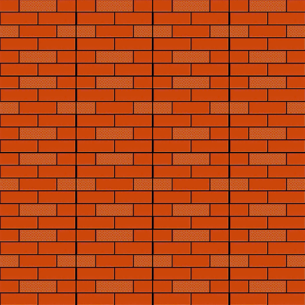 Gạch lát nền sân vườn cotto đỏ ZD-CT-HZF - 40x40