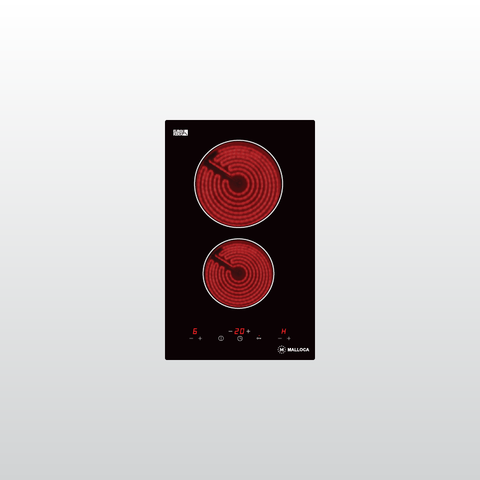  Bếp điện kính âm 2 điện dạng domino MDH-02R 