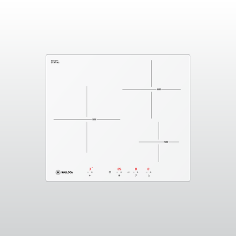  Bếp từ kính âm 3 từ MI 593 WN 