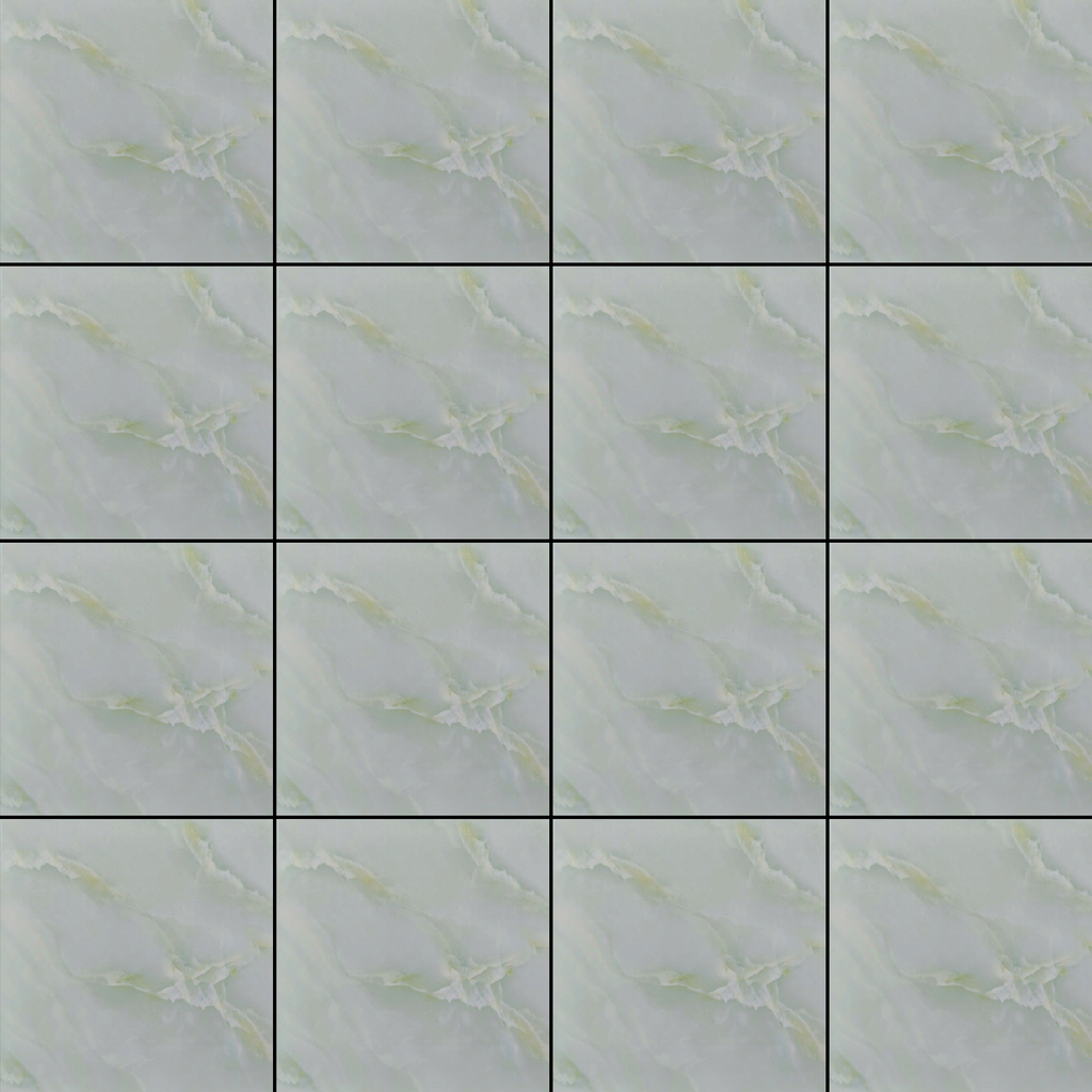 Gạch lát nền men bóng vân mây xanh MK-HDMT - 40x40