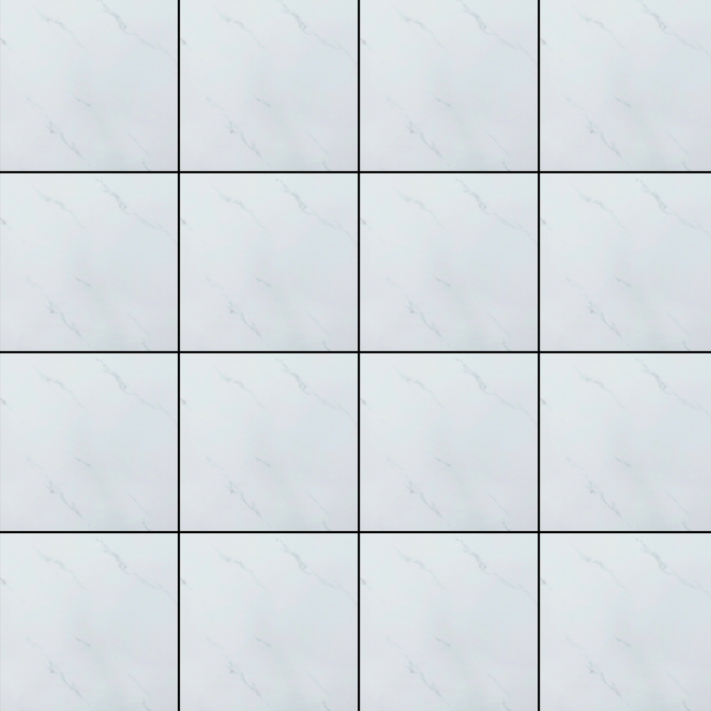 Gạch lát nền men bóng trắng vân khói MK-HDMV - 40x40