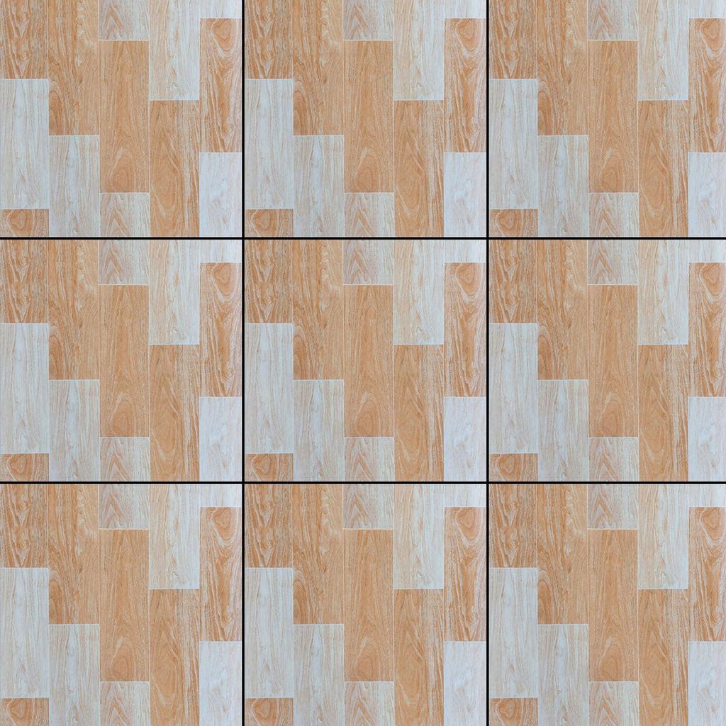 Gạch lát nền men bóng giả gỗ vàng nâu MK-MGDF - 50x50