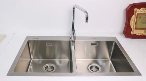  Chậu rửa chén 2 hộc inox 304 VN-N200 (IC-8650) 