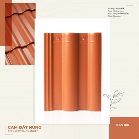  Ngói tráng men cao cấp Titan 