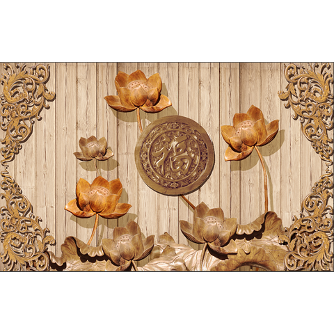  Gạch tranh giả điêu khắc NT-026 