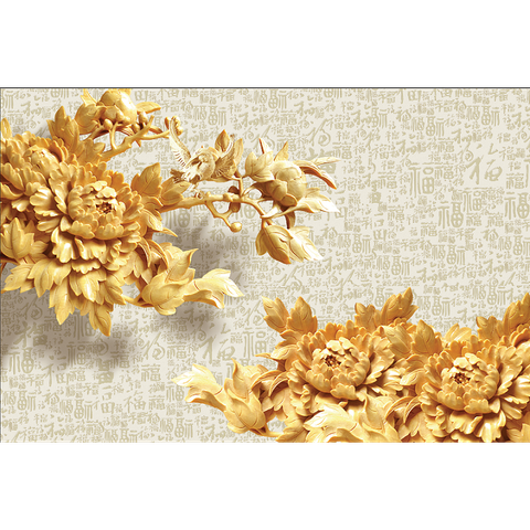  Gạch tranh giả điêu khắc NT-031 