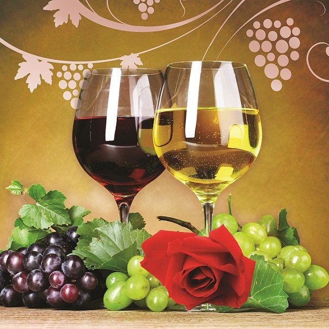 Gạch tranh hoa quả phòng bếp NT-1059-2