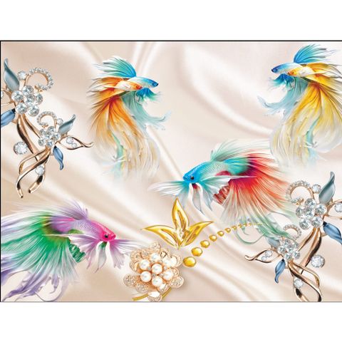  Gạch tranh cá NT-1535 