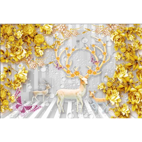  Gạch tranh đàn nai NT-1545 