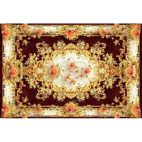  Gạch tranh thảm hoa văn NT-222 