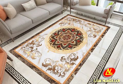  Gạch tranh thảm hoa văn NT-777 