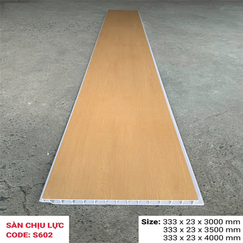  Sàn nhựa giả gỗ chịu lực S602 