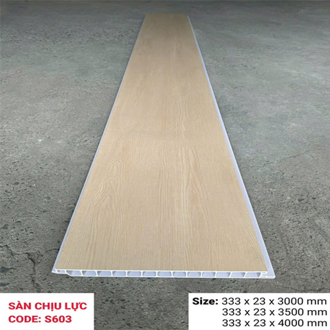  Sàn nhựa giả gỗ chịu lực S603 