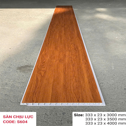 Sàn nhựa giả gỗ chịu lực S604