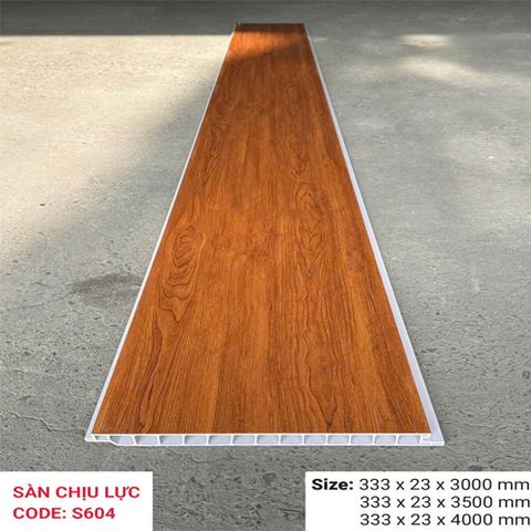  Sàn nhựa giả gỗ chịu lực S604 