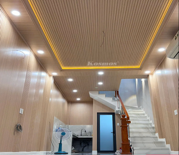 Tấm nhựa NANO vân giả gỗ KNANO9-019