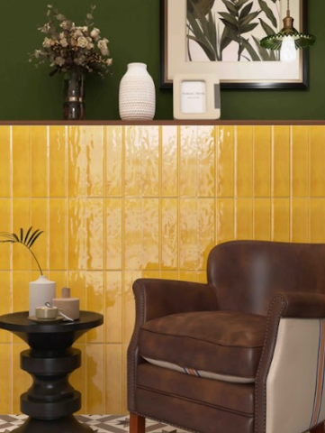  Gạch thẻ men bóng vàng M-TMGF-P-V - 75x300 