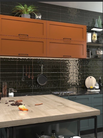  Gạch thẻ men bóng xanh đen M-TMGF-P-T - 75x300 