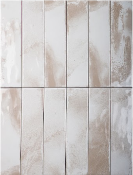 Gạch thẻ men bóng màu trắng xám M-TMGG-F-ZD - 75x300